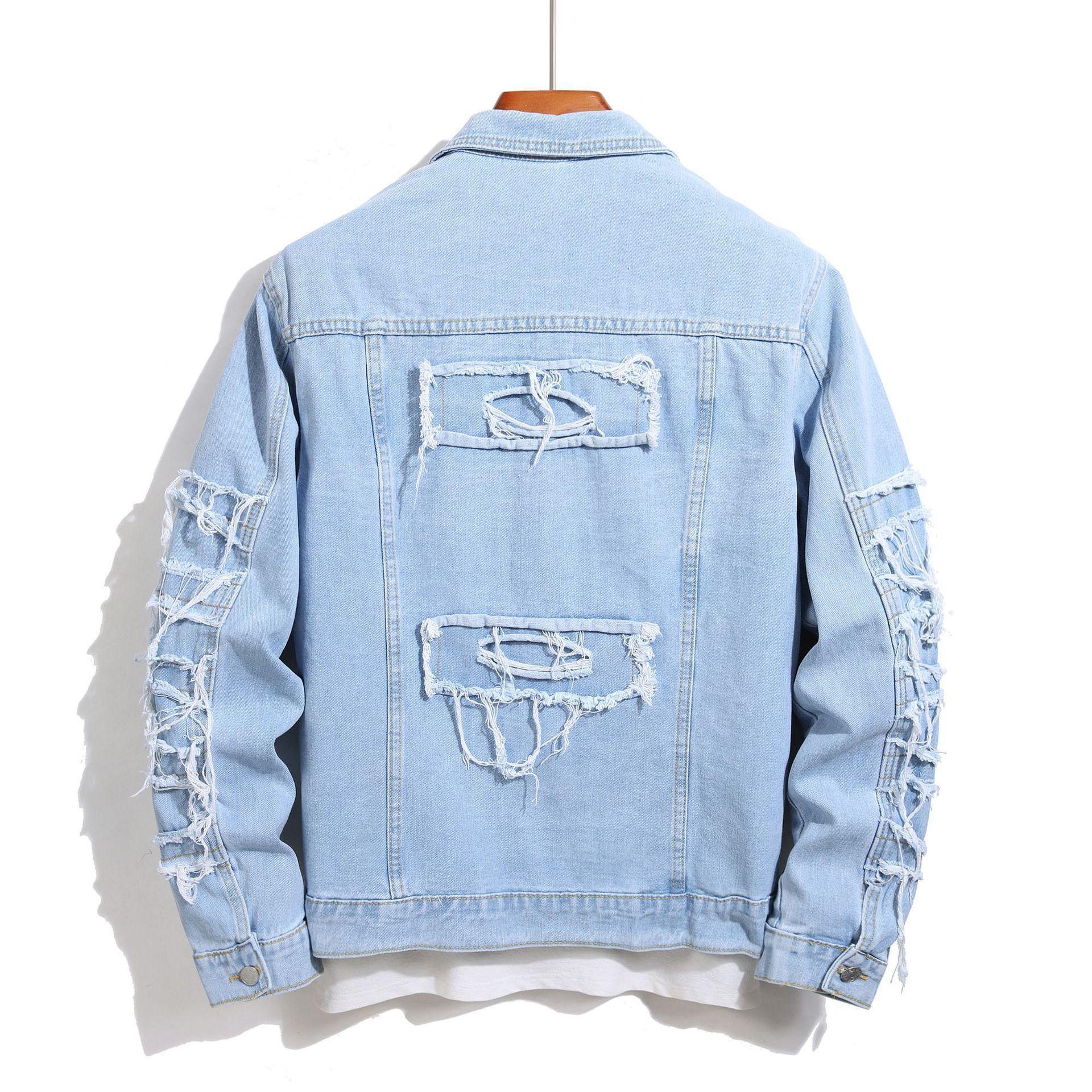 Classic Spring & Autumn Men's Denim Coat – Casual Denim Jacket - MRC STORE