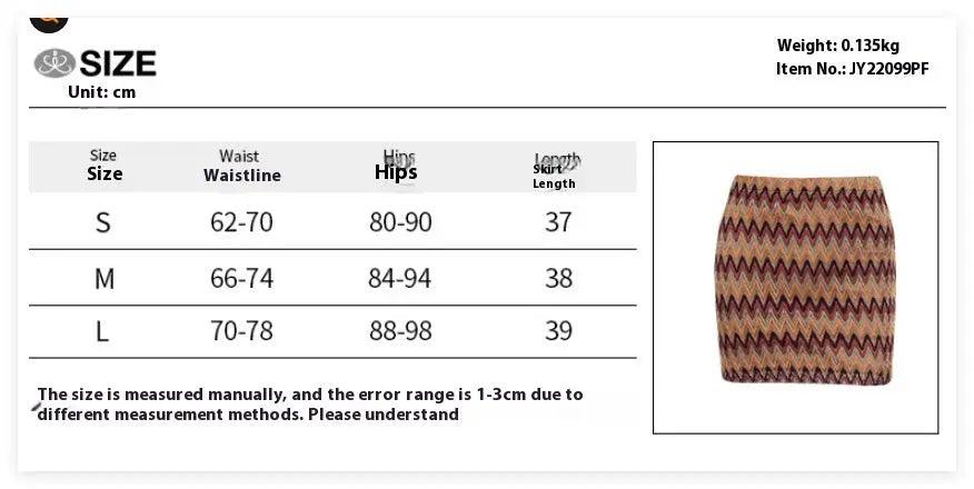 Ripple Knit Hip Skirt - MRC STORE