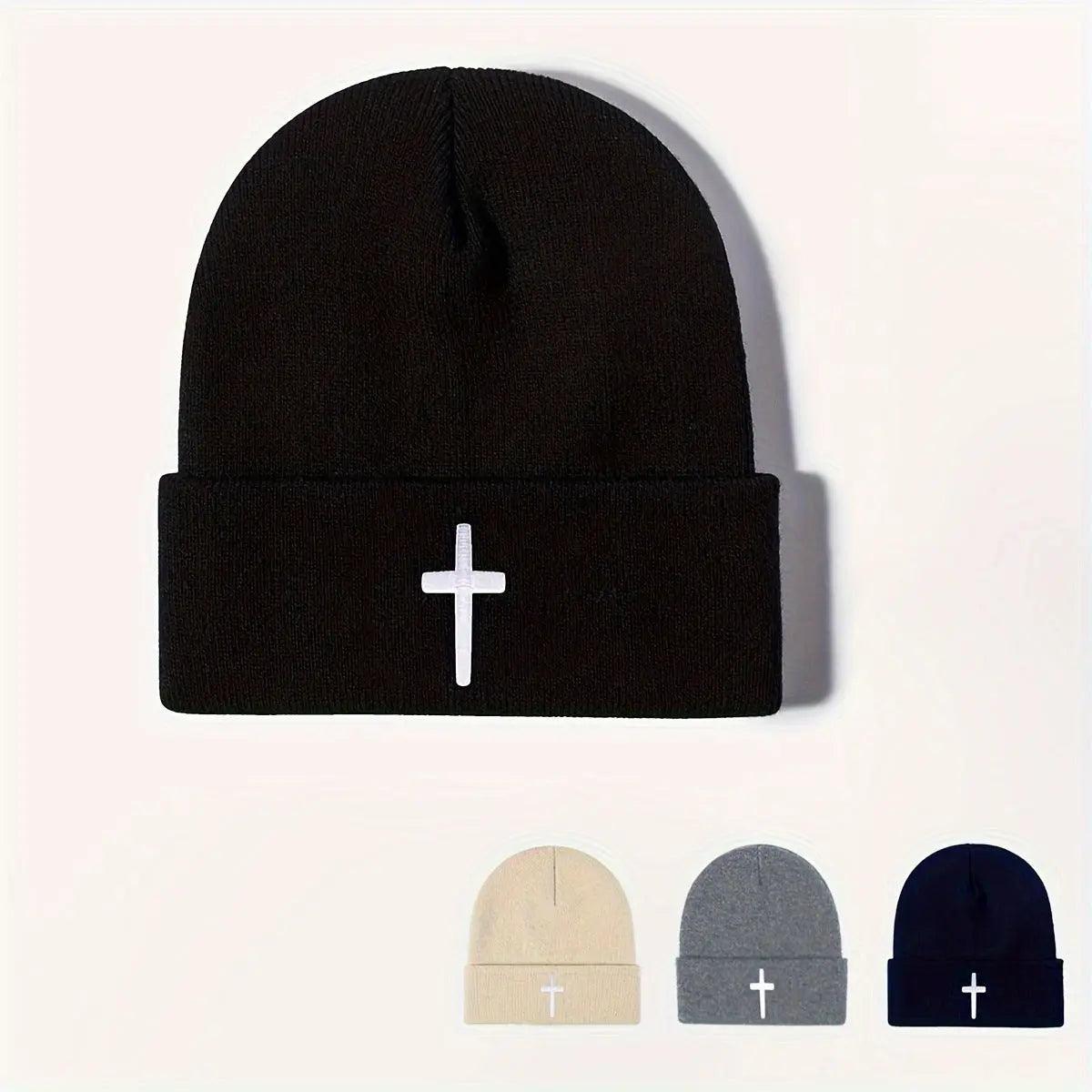 Embroidered Knit Cap - MRC STORE