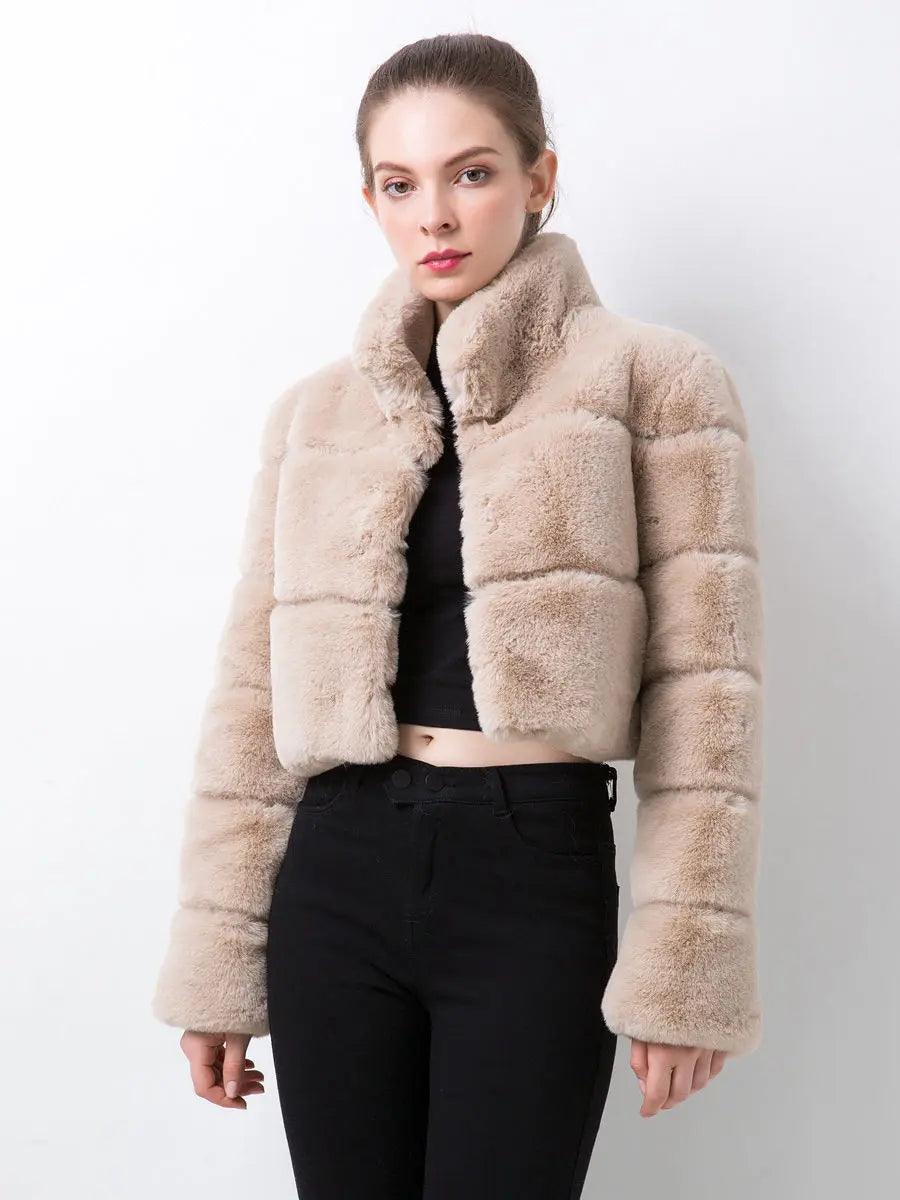 Chic Faux Fur jacket - MRC STORE
