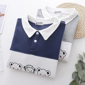 Cute Embroidered Winter Sweater - MRC STORE