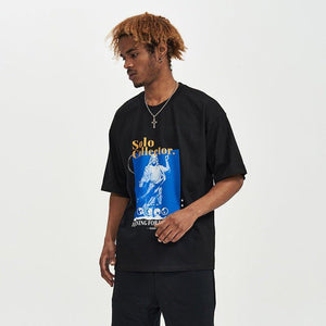 Fashion Summer Loose - Fit Letter Print T-Shirt – Casual Style for Youth - MRC STORET-ShirtsMy StoreFashion Summer Loose - Fit Letter Print T-Shirt – Casual Style for Youth - MRC STOREMRC STORECJYH214499908HSBlackL