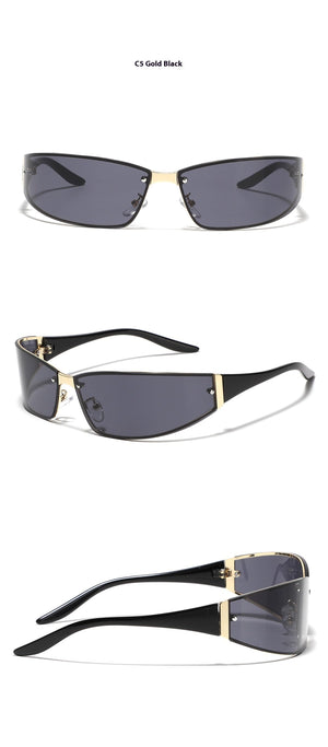 Women’s Y2K Sunglasses - Metal Box Frame My Store