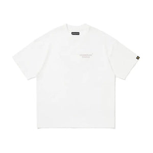 Loose Splash-Ink Paper Bag Graphic Tee - MRC STORE