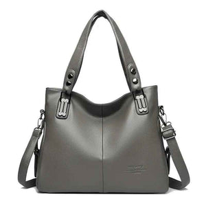 Trendy PU Leather Bag Tote in Sophisticated Colors