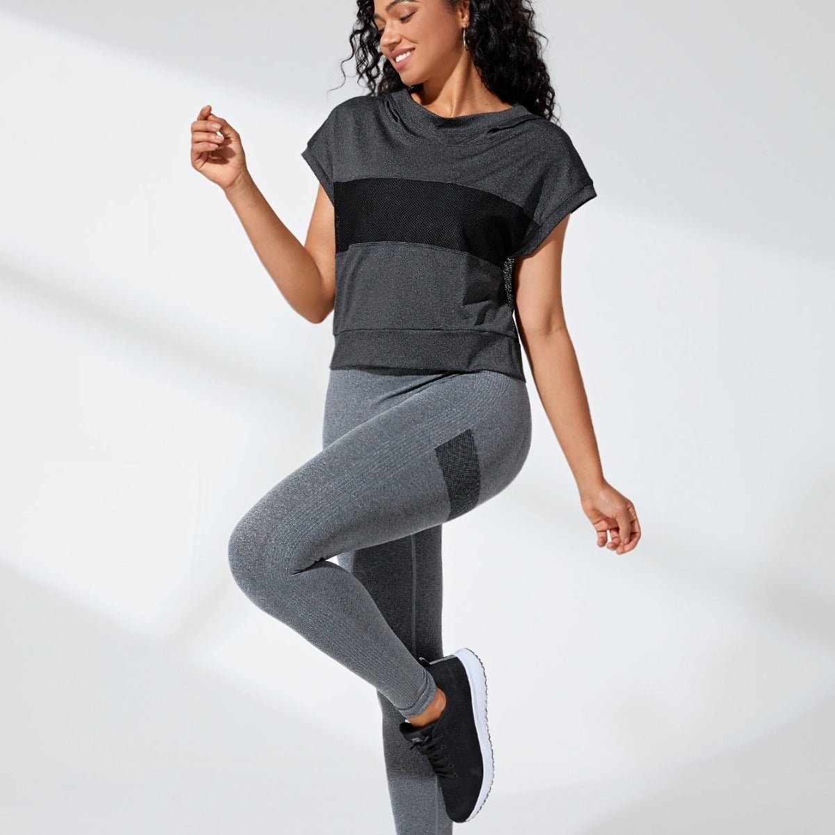 Fitness Running Jacket Yoga Sports Loose - MRC STOREyoga clothesMy StoreFitness Running Jacket Yoga Sports Loose My Store MRC STORECJYD224037803CXBlackL