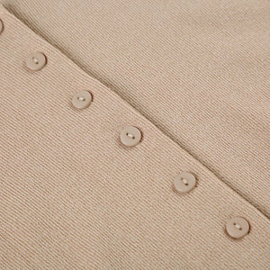 French Romantic Girl Style Base Breasted Knitted Dress - A - Line Skirt - MRC STOREDressMy StoreFrench Romantic Girl Style Base Breasted Knitted Dress - A - Line Skirt My Store MRC STORECJLY232924103CXSkin ColorL