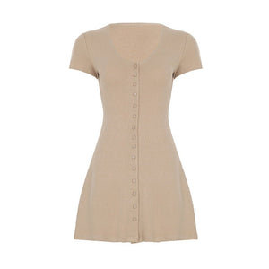 French Romantic Girl Style Base Breasted Knitted Dress - A - Line Skirt - MRC STOREDressMy StoreFrench Romantic Girl Style Base Breasted Knitted Dress - A - Line Skirt My Store 23.99MRC STORECJLY232924103CXSkin ColorL