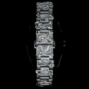 Gothic Stainless Steel Wristwatch - Pipe Style with Sapphire Crystal - MRC STORE