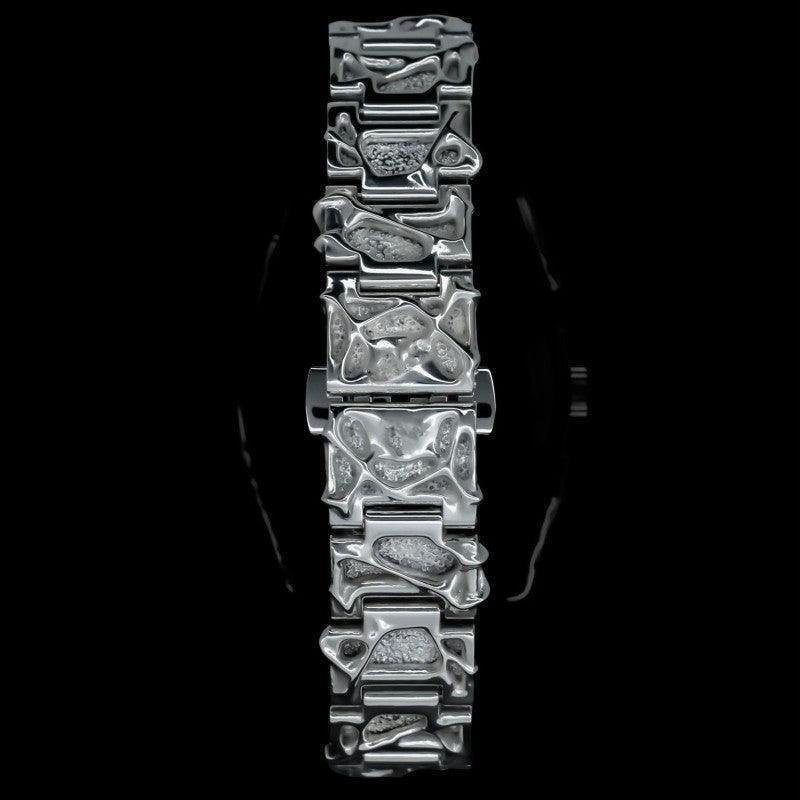 Gothic Stainless Steel Wristwatch - Pipe Style with Sapphire Crystal - MRC STORE