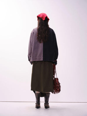 Graffiti Stitching Jacket - MRC STOREJacketsMRC STOREMulti - Element Graffiti Stitching Jacket – Unisex Spring Loose Cotton Jacket - MRC STOREMRC STORECJXZ226730402BYBlack And GrayL