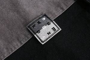 Graffiti Stitching Jacket - MRC STOREJacketsMRC STOREMulti - Element Graffiti Stitching Jacket – Unisex Spring Loose Cotton Jacket - MRC STOREMRC STORECJXZ226730402BYBlack And GrayL