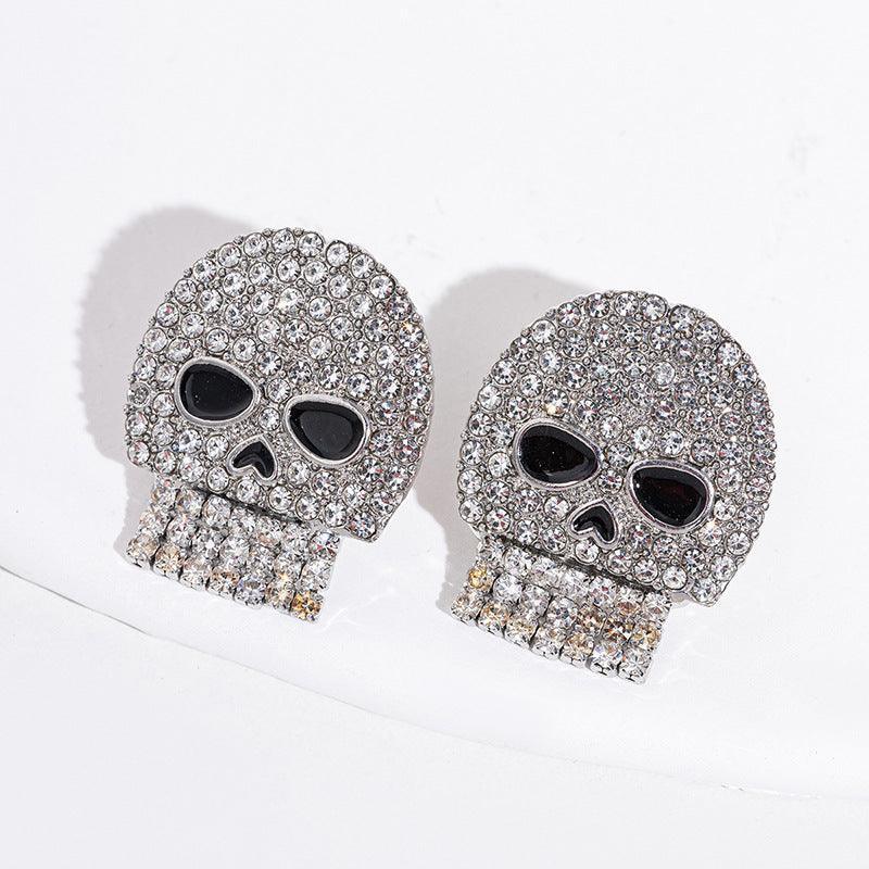Halloween Skull Earrings Stud – Spooky Style for Women - MRC STOREAccessoriesMy StoreHalloween Skull Earrings Stud – Spooky Style for Women - MRC STOREMRC STORECJST213409205EVQ8481