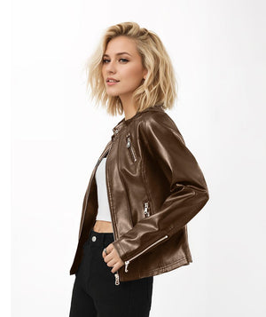 High - Grade PU Leather Jacket – Elegant & Stylish - MRC STOREJacketsMRC STOREHigh - Grade PU Leather Jacket – Elegant & Stylish My Store 35.33MRC STORECJYD232404211KP1919 Dark BrownL