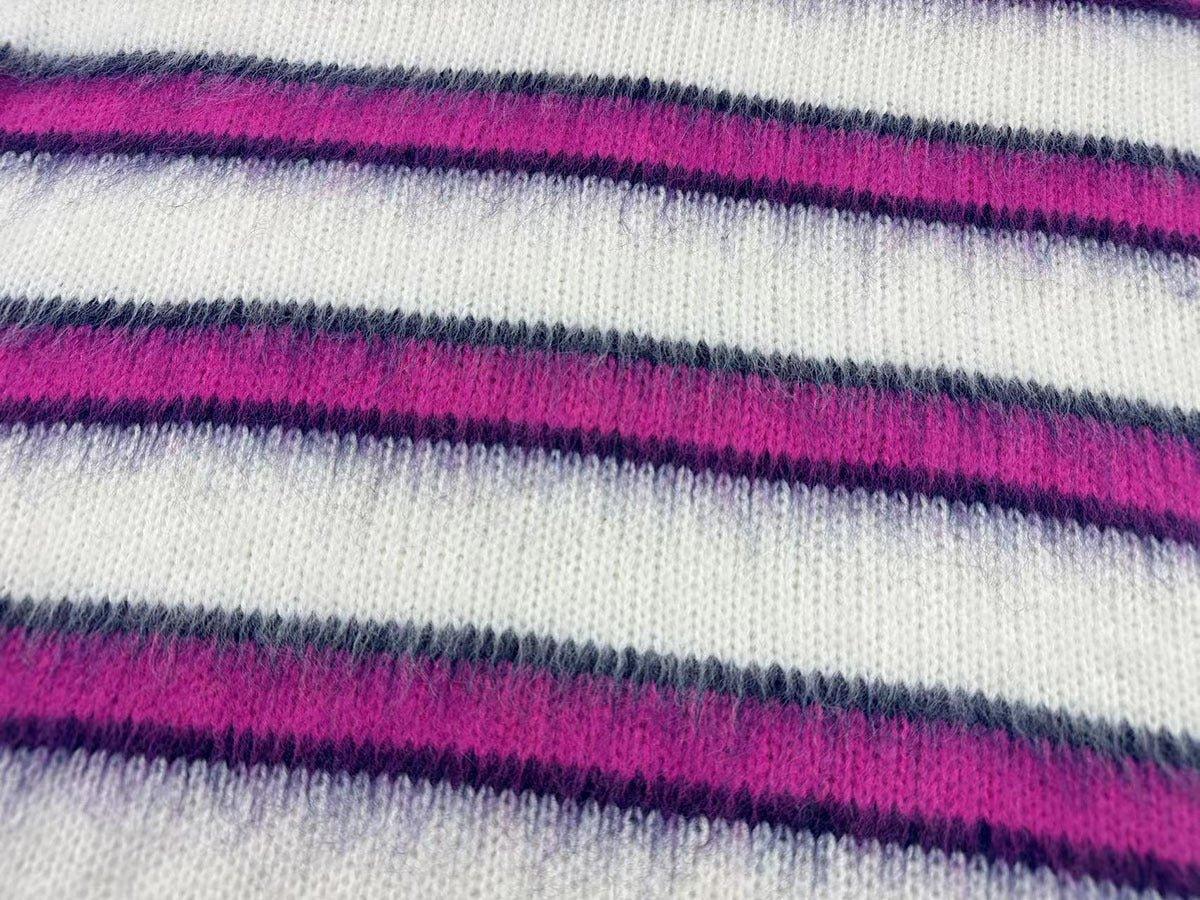 High Street Loose-Fit Striped Sweater – Trendy American Style for Autumn - MRC STORE