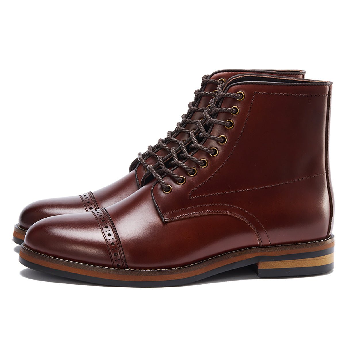 High Street Mid - Top Genuine Leather Martin Boots - MRC STOREShoesMRC STOREHigh Street Mid - Top Genuine Leather Martin Boots MRC STORE 220.00MRC STORECJYD256097108HSDark Brown40