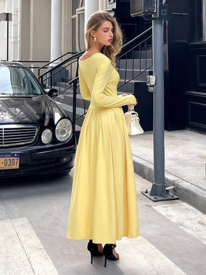 High Waist Long Skirt Dress - MRC STOREDressMRC STOREHigh Waist Long Skirt Dress MRC STORE MRC STORECJLY255549815OLBrownL