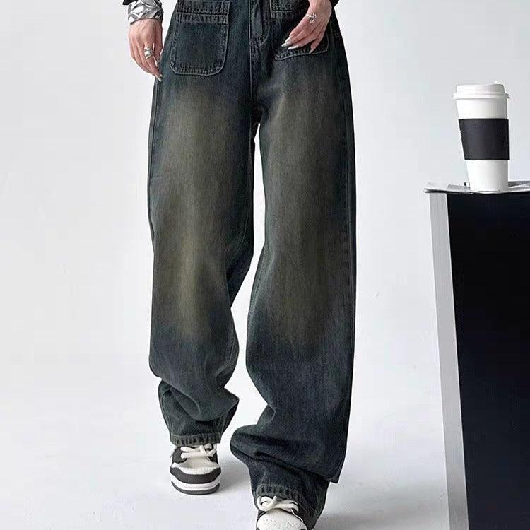 High Waist Slimming Loose Wide Leg Mop Pants – Chic & Comfortable Style - MRC STOREbottomMy StoreHigh Waist Slimming Loose Wide Leg Mop Pants – Chic & Comfortable Style - MRC STOREMRC STORECJNZ215224803CXBlueL