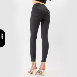 High Waist Stretch Denim Jeans for Women – Perfect for Yoga, Fitness, and Casual Wear - MRC STORE