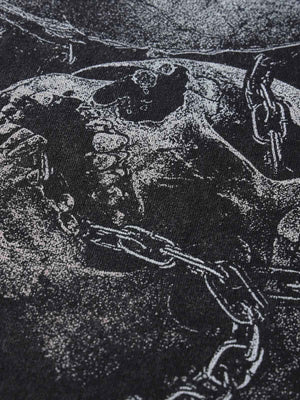 Hip Hop Skull T-shirt - MRC STORET-ShirtsMy StoreHip Hop Skull T-shirtMRC STORECJYH196963402BYVintage BlackL