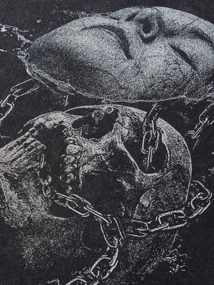 Hip Hop Skull T-shirt - MRC STORET-ShirtsMy StoreHip Hop Skull T-shirtMRC STORECJYH196963402BYVintage BlackL