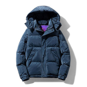 Hooded Cotton Padded Jacket - MRC STOREJacketsMRC STORETide Brand Cotton - Padded Youth Hooded Padded Jacket - Loose Fit, Zipper Front, Polyester Fabric - MRC STOREMRC STORECJXZ135924211KPBlue2XL