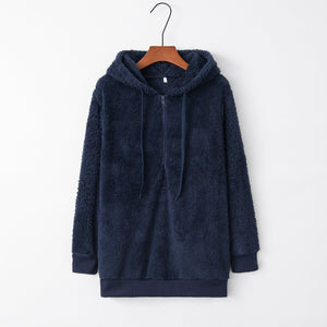 Hooded Fleece Pullover Coat – Long Sleeve - MRC STOREHoodieMy StoreHooded Fleece Pullover Coat – Long SleeveMRC STORECJWY229681921UFSapphire Blue2XL