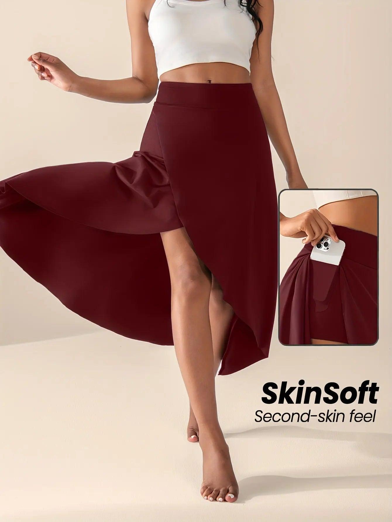 Irregular Split Elegant Skirt - MRC STOREbottomsMy StoreIrregular Split Elegant Skirt - MRC STOREMRC STORECJQZ211242519SHWine RedL