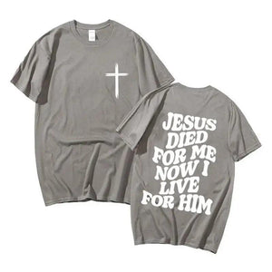 Jesus Letters T-Shirt - MRC STORETopMy StoreJesus Letters T-Shirt - MRC STOREMRC STORECJYH212887228BYStyle 44XL