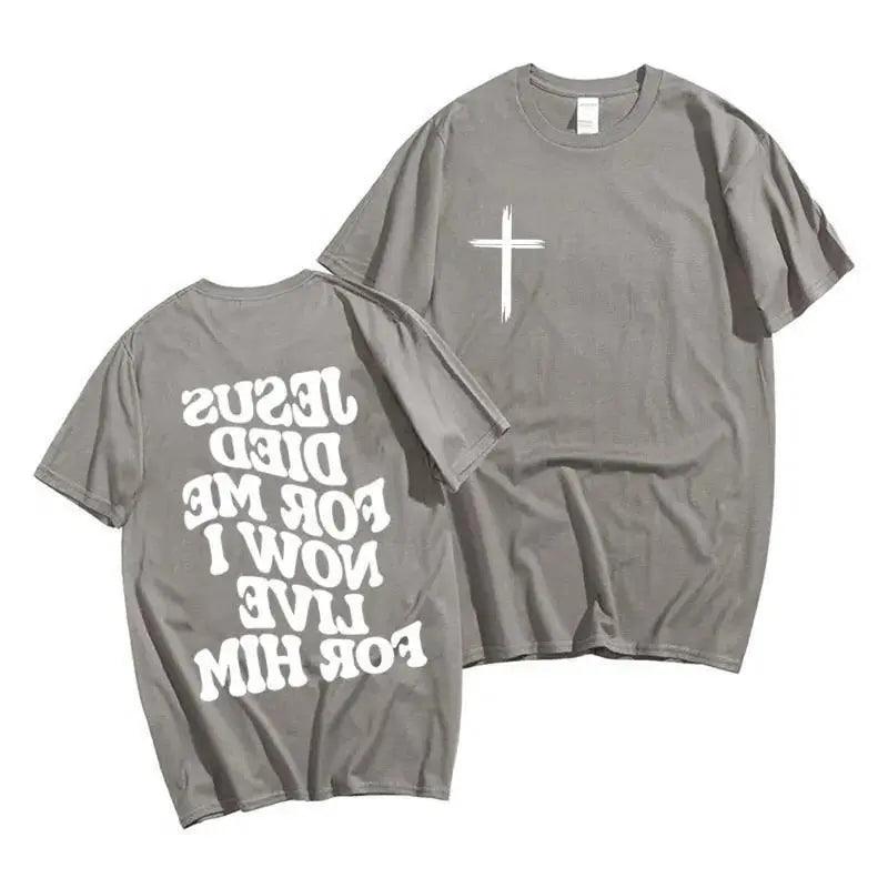 Jesus Letters T-Shirt - MRC STORETopMy StoreJesus Letters T-Shirt - MRC STOREMRC STORECJYH212887214NMStyle 24XL