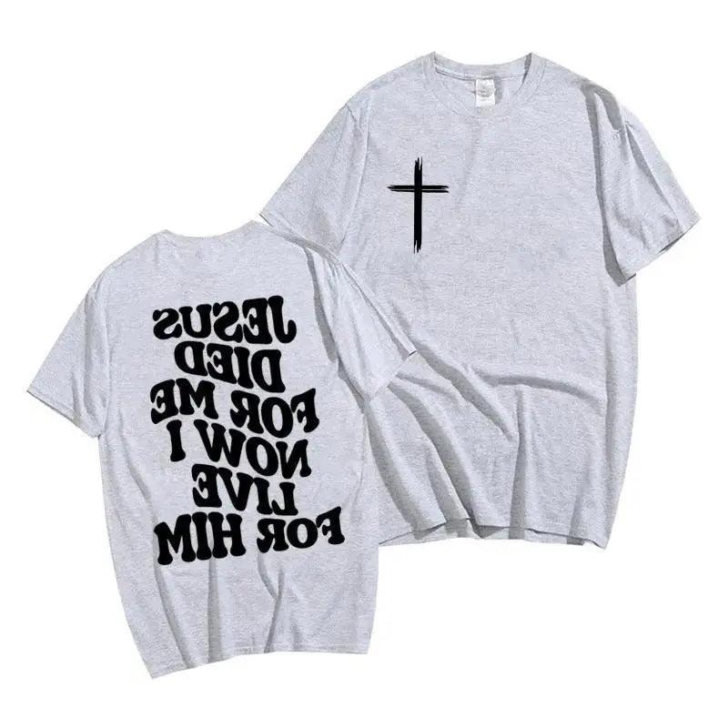 Jesus Letters T-Shirt - MRC STORETopMy StoreJesus Letters T-Shirt - MRC STOREMRC STORECJYH212887235IRStyle 54XL