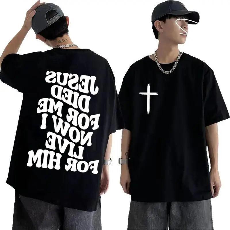 Jesus Letters T-Shirt - MRC STORETopMy StoreJesus Letters T-Shirt - MRC STOREMRC STORECJYH212887207GTStyle 14XL