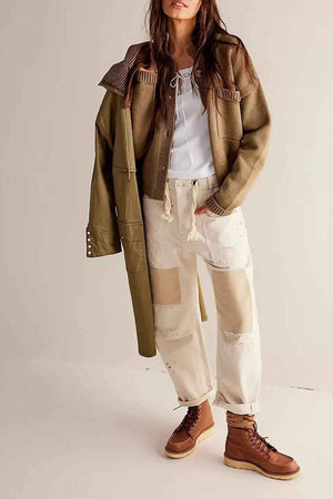 Knitted Cardigan Coat - MRC STORETopMy StoreKnitted Cardigan CoatMRC STORECJMY211007607GTKhakiL