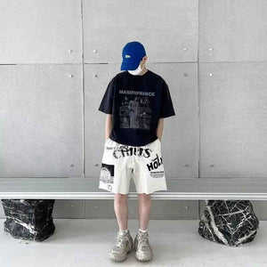 Korean Style Fifth Pants - MRC STOREbottomsMy StoreKorean Style Fifth PantsMRC STORECJYD202030804DW2XLBeige Gray