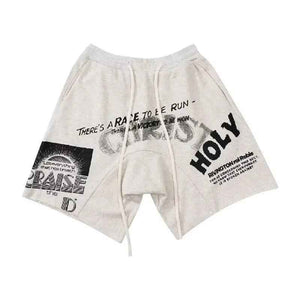 Korean Style Fifth Pants - MRC STOREbottomsMy StoreKorean Style Fifth PantsMRC STORECJYD202030804DW2XLBeige Gray