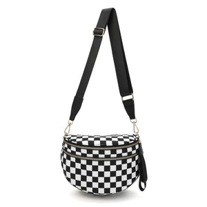 Ladies New Trendy Fashion All - Matching Oxford Cloth Bag - Large Capacity - MRC STOREAccessoriesMy StoreLadies New Trendy Fashion All - Matching Oxford Cloth Bag - Large Capacity My Store MRC STORECJYD232873501AZBlack And White Plaid30x21x7