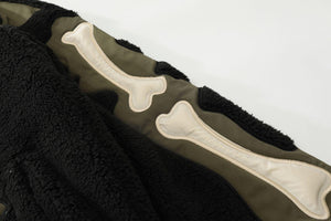 Lamb Wool Stitching Skeleton Embroidered Cotton - MRC STORETopMy StoreLamb Wool Stitching Skeleton Embroidered Cotton - Padded Winter Coat - American Retro Style - MRC STOREMRC STORECJPK196376905EVBlackL