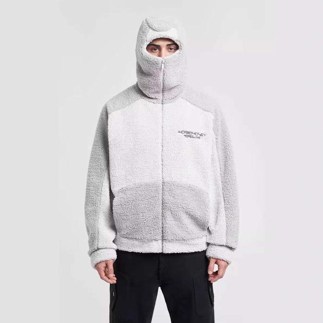 Lambswool Fashion Hoodie β Warm Loose-Fit Street Style Coat - MRC STORE