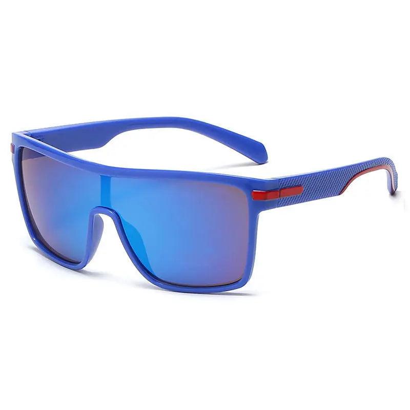Large Frame One Piece Sunglasses - MRC STOREAccessoriesMy StoreLarge Frame One Piece Sunglasses - MRC STOREMRC STORECJJT170845004DWBlue frame and blue film