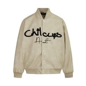 Letter Embroidery Creative Biker's Leather Jacket - MRC STORETopMy StoreLetter Embroidery Creative Biker's Leather Jacket - MRC STOREMRC STORECJYD211097205EVApricotL