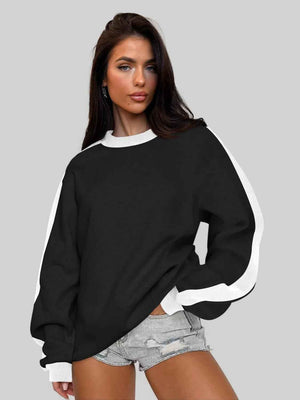Long Sleeved Sweater - MRC STORESweaters & HoodiesMy StoreLong Sleeved SweaterMRC STORECJWY208813307GTBlack beigeL