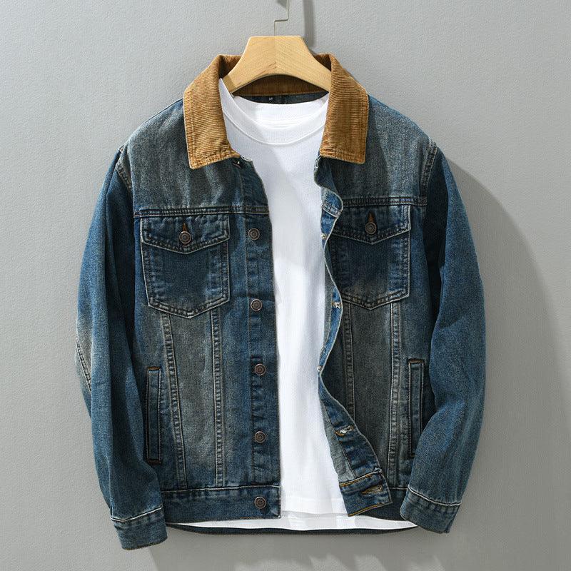 Loose Denim Workwear Jacket Japanese Casual Fashion - MRC STORETopMy StoreLoose Denim Workwear Jacket Japanese Casual Fashion - MRC STOREMRC STORECJXZ213128202BYBlueL