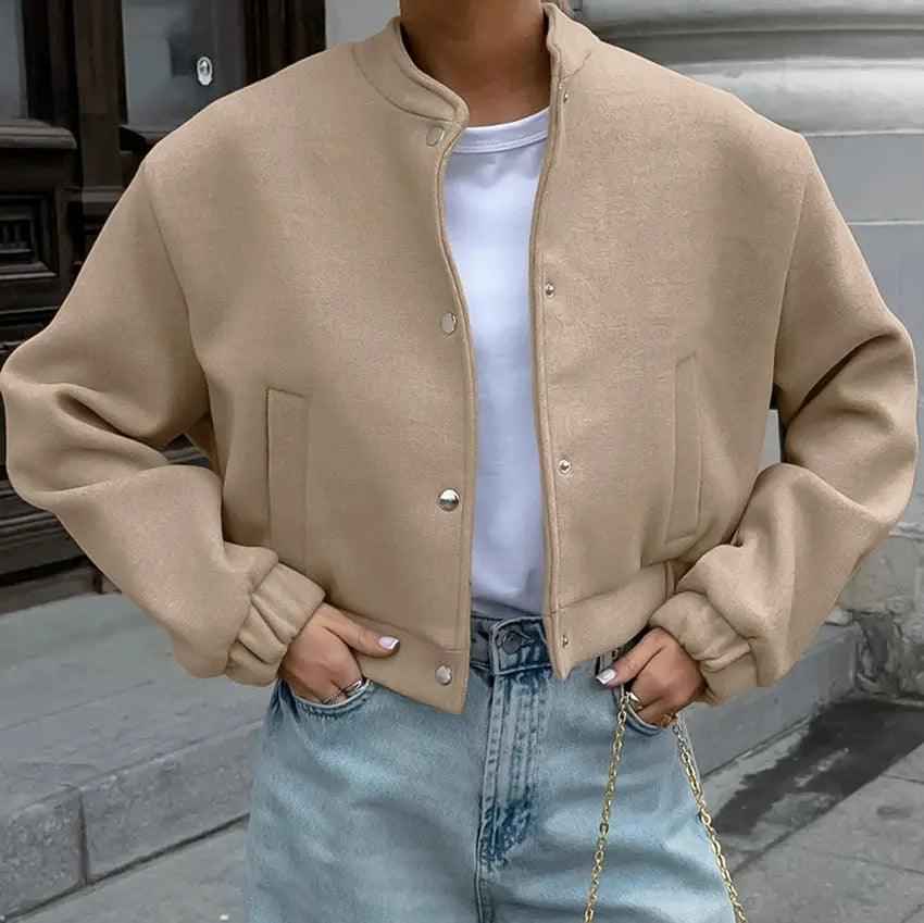 Loose Woolen Coat - MRC STORETopMy StoreLoose Woolen CoatMRC STORECJQB210713803CXKhakiL