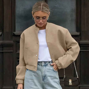 Loose Woolen Coat - MRC STORETopMy StoreLoose Woolen CoatMRC STORECJQB210713803CXKhakiL