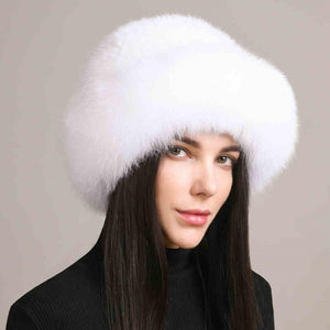 Luxurious Women's Winter hat Mink Hair Hat – Elegant and Warm - MRC STORE