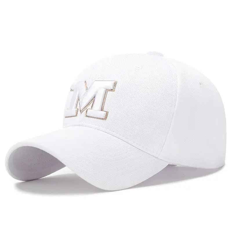 M Letter Cap - MRC STOREAccessoriesMy StoreM Letter CapMRC STORECJBQ204946801AZWhiteAdjustable