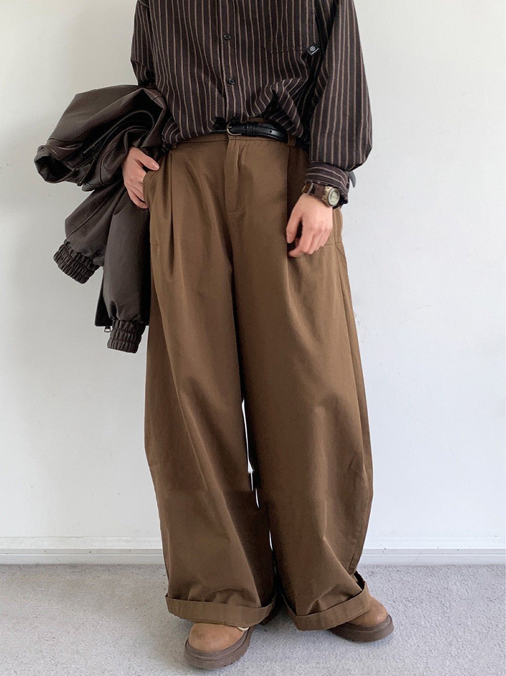 Men’s Casual Pants - Loose Long Coffee - MRC STOREpantsMy StoreMen’s Casual Pants - Loose Long CoffeeMRC STORECJXX229634409IRCoffee2XL