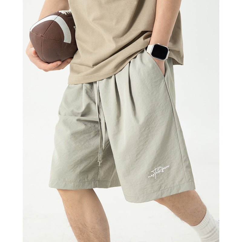 Men’s Casual Shorts - Textured Pleated Loose - MRC STOREShortsMy StoreMen’s Casual Shorts - Textured Pleated Loose My Store MRC STORECJXX235183412LOBeigeL