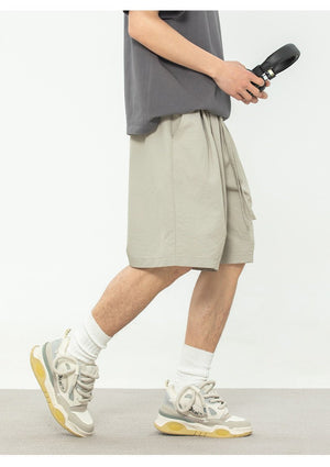 Men’s Casual Shorts - Textured Pleated Loose - MRC STOREShortsMy StoreMen’s Casual Shorts - Textured Pleated Loose My Store MRC STORECJXX235183402BYBlackL