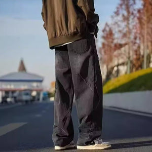 Men’s Distressed Jeans - Retro Loose Blue Black - MRC STOREjeansMy StoreMen’s Distressed Jeans - Retro Loose Blue Black My Store MRC STORECJXX235701105EVBlue2XL